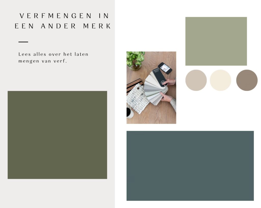 Bandiet Sanctie Encommium Originele kleur verf zelf laten mengen - Styling & Trends